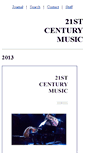 Mobile Screenshot of 21st-centurymusic.com